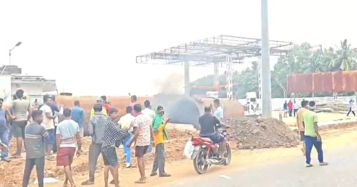Petrol Pump Explosion Claims Worker’s Life in Baleshwar