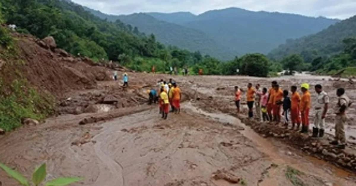 Floods and Landslides Worsen Crisis in Gajapati amid Relentless Rain