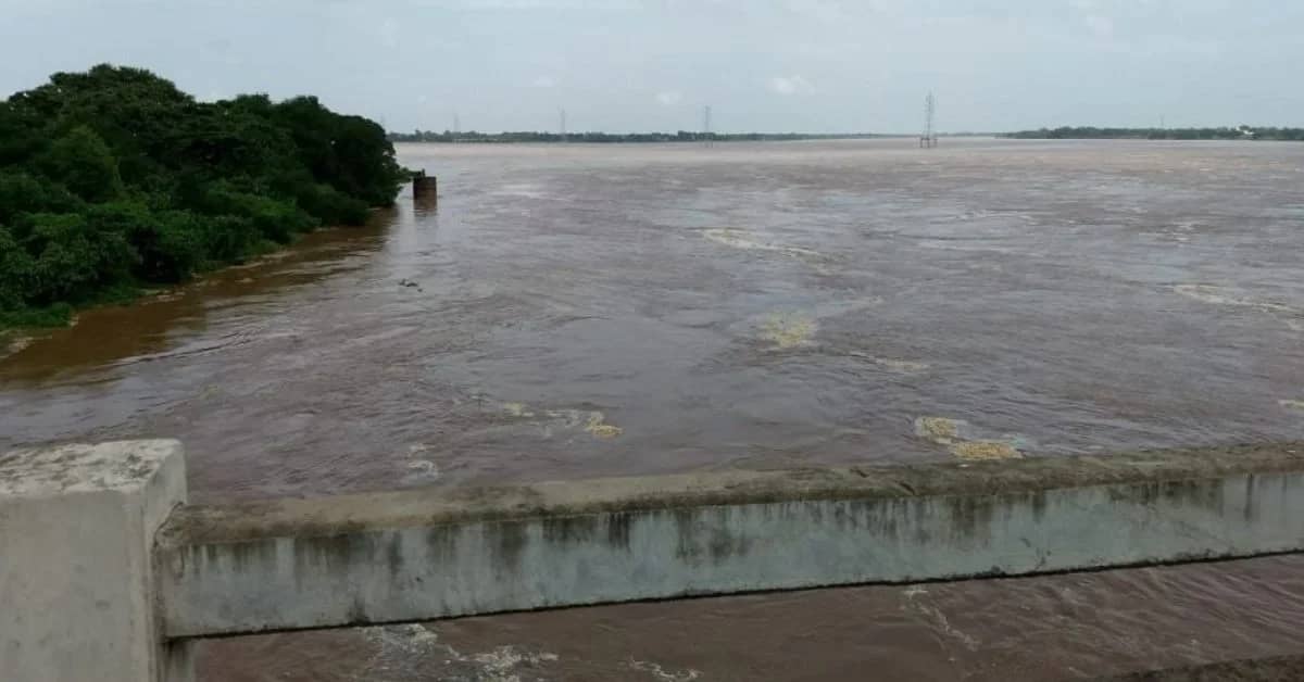 Rushikulya Crosses Danger Mark, Flood Threat Looms over Ganjam