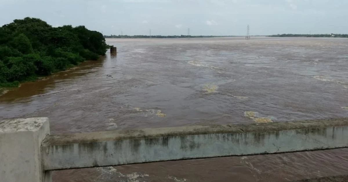 Rushikulya Crosses Danger Mark, Flood Threat Looms over Ganjam