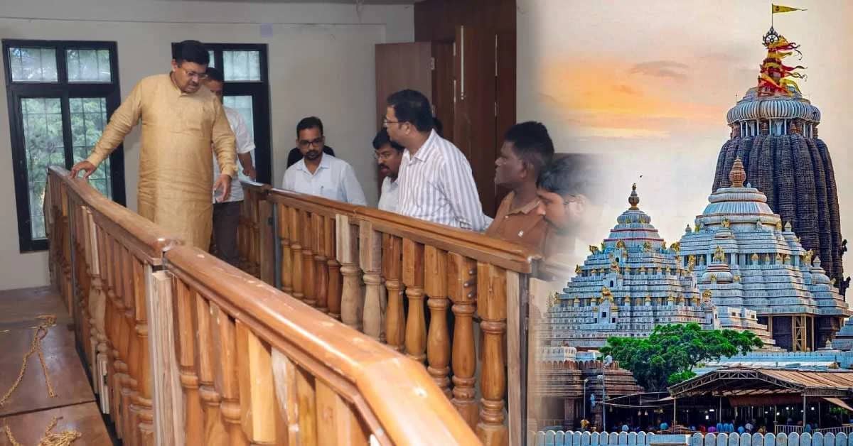 Puri Jagannath Temple ‘Dhadi Darshan’ gets major push as Minister Harichandan reviews work