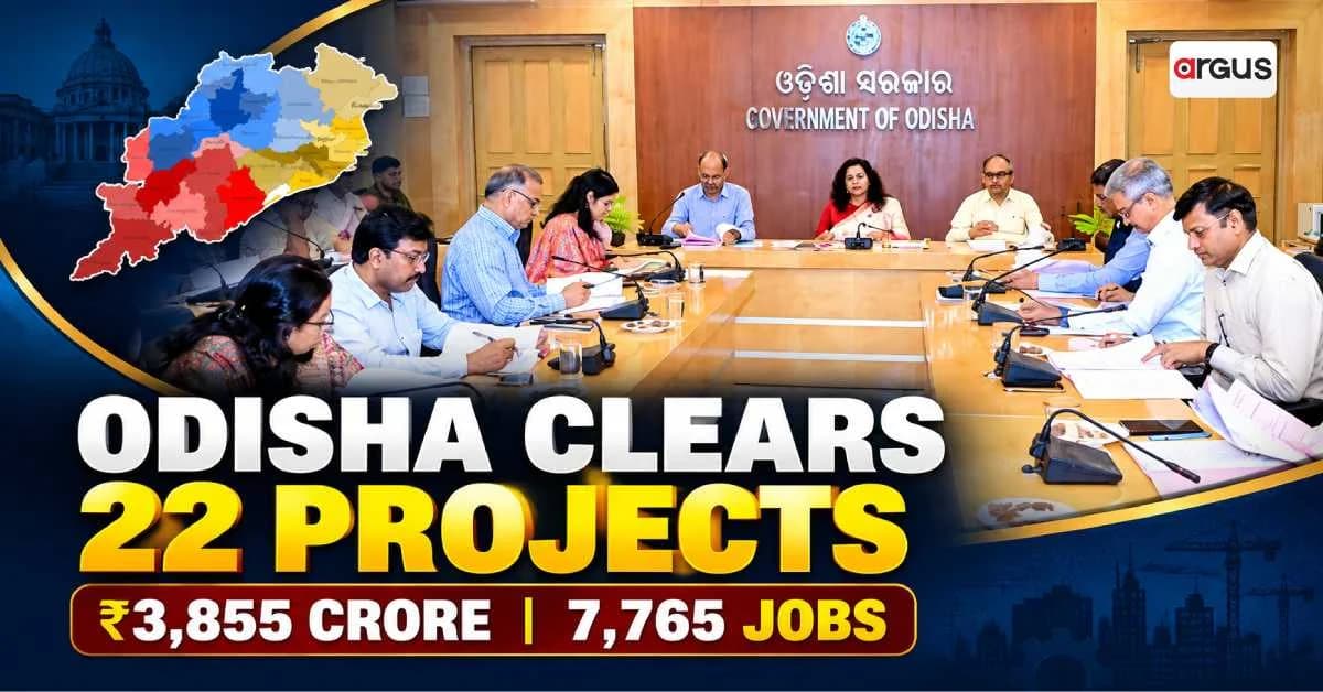 Odisha Approves 22 Industrial Projects Worth Rs 3,855 Crore; Nearly 8,000 Jobs to Be Created