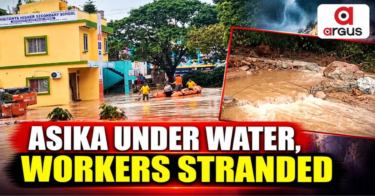 Cyclone Arnab aftermath: Landslide, stranded workers, severe flooding disrupt life in Ganjam