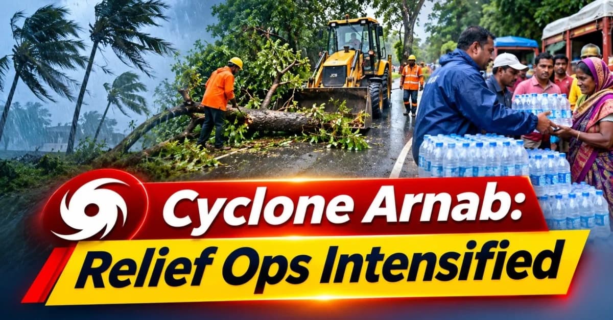 Relief operations intensified in Asika, essential services gradually restored
