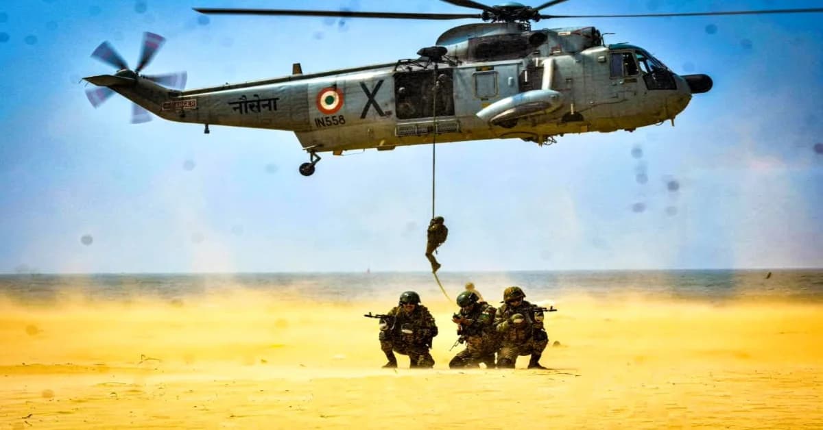 India, Australia troops demonstrate joint operational capabilities