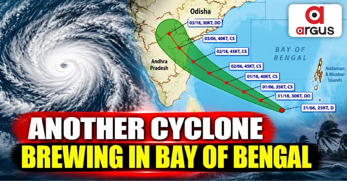 Bay system gathers strength, cyclonic storm likely to reach near Andhra coast by November 2