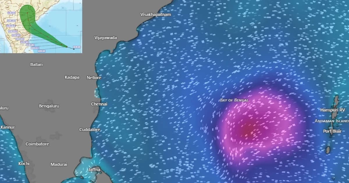 Cyclone Murasu likely to form tomorrow, IMD says severe storm may hit Andhra coast on November 3