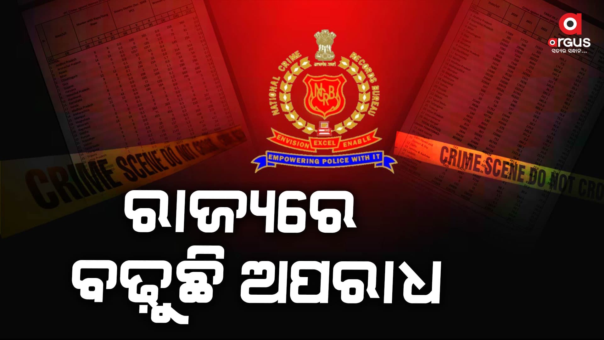 ରାଜ୍ୟରେ ହତ୍ୟାଜନିତ ମାମଲା ଏବଂ ମହିଳା ଉତ୍ପୀଡ଼ନ ମାମଲା ବୃଦ୍ଧି ପାଇଛି