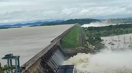 Odisha: Hirakud Dam Closes Two Sluice Gates