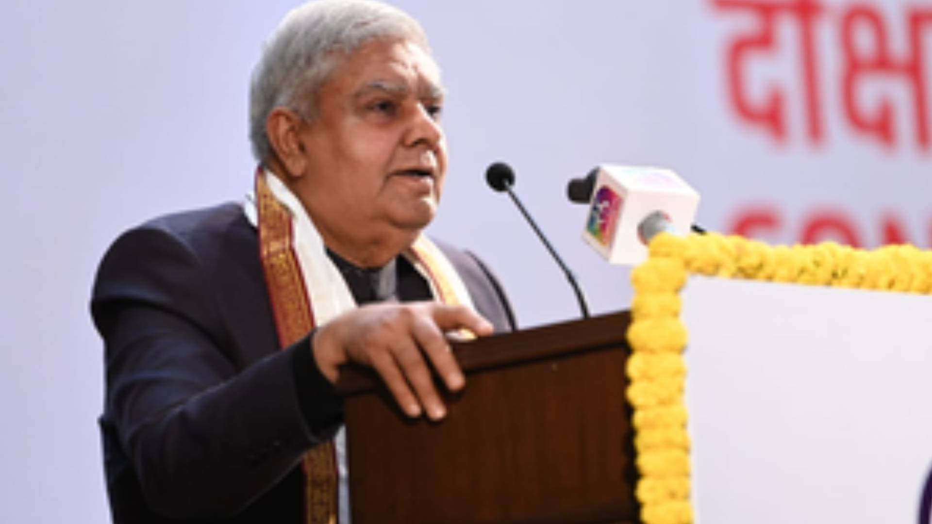 V-P Dhankhar Urges Students To Ask Probing Questions, Neutralize Anti-India Narratives
