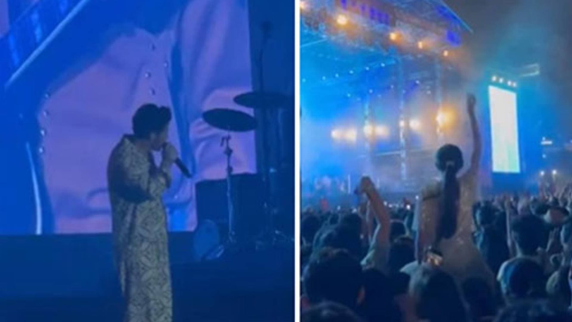 Crowd Chants 'Jiju' During Nick Jonas' Performance At Lollapalooza India