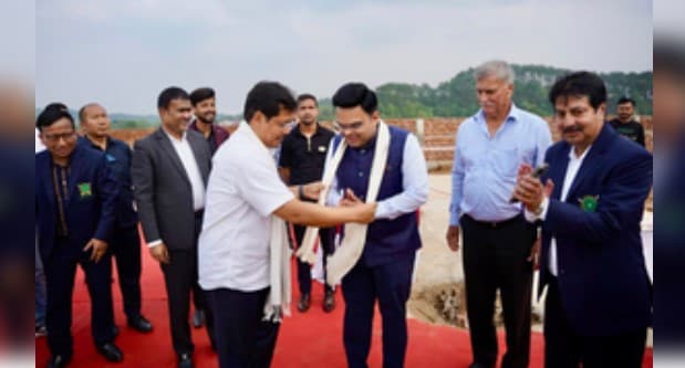 Jay Shah Lays Foundation Stone For BCCI’s Indoor Training Facilities In Northeast