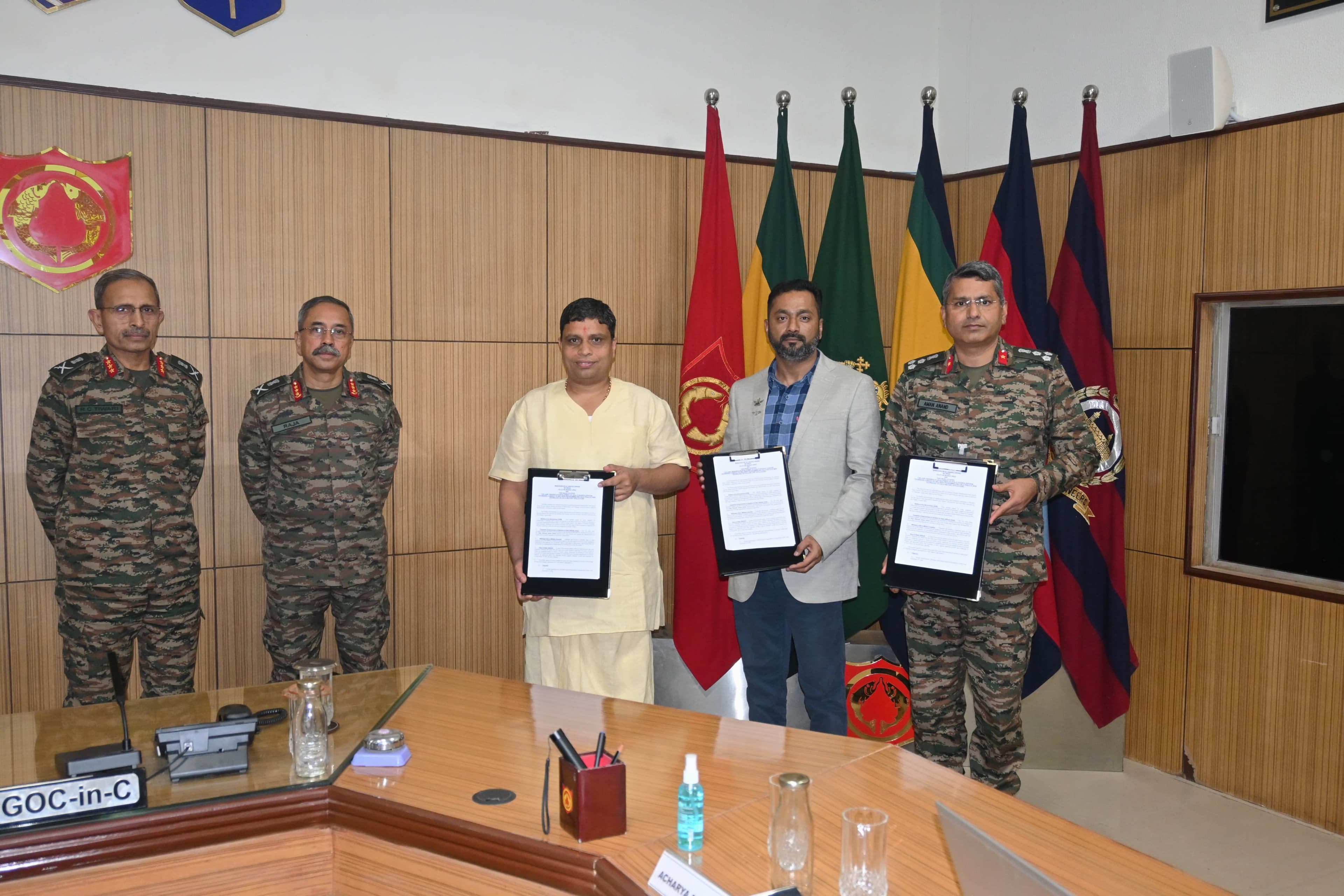 Patanjali Yogpeeth and Indian Army Unite for Holistic Health Collaboration"