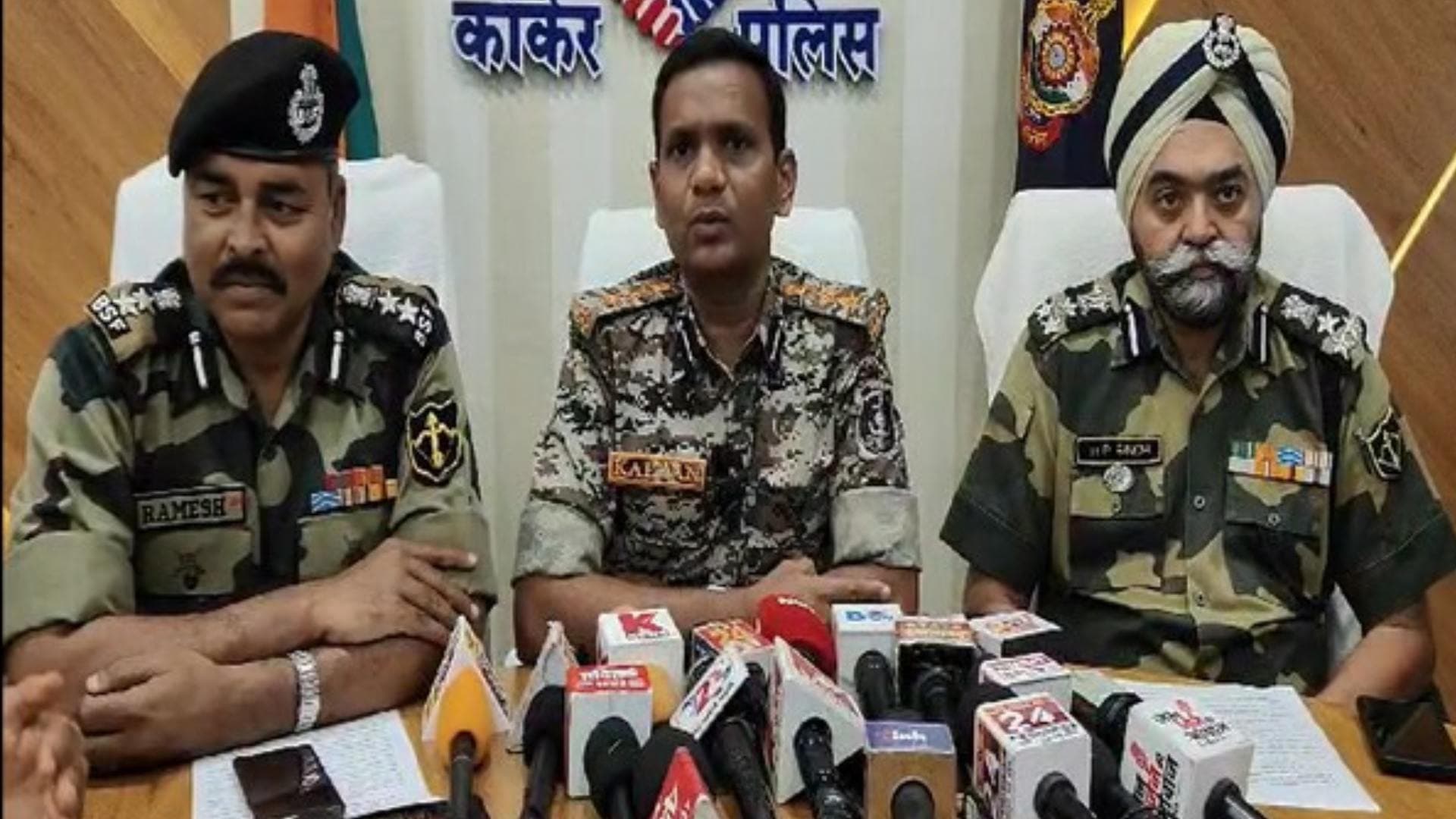 3 Naxalites Killed In Encounter In Chhattisgarh's Kanker