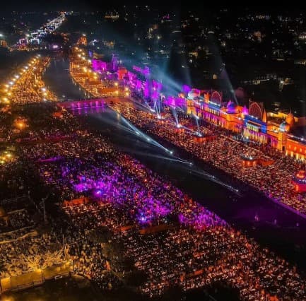 Deepotsav 2024: Ayodhya Sets Two Records With Over 25 Lakh Diyas And 1,121 People Performing Aarti