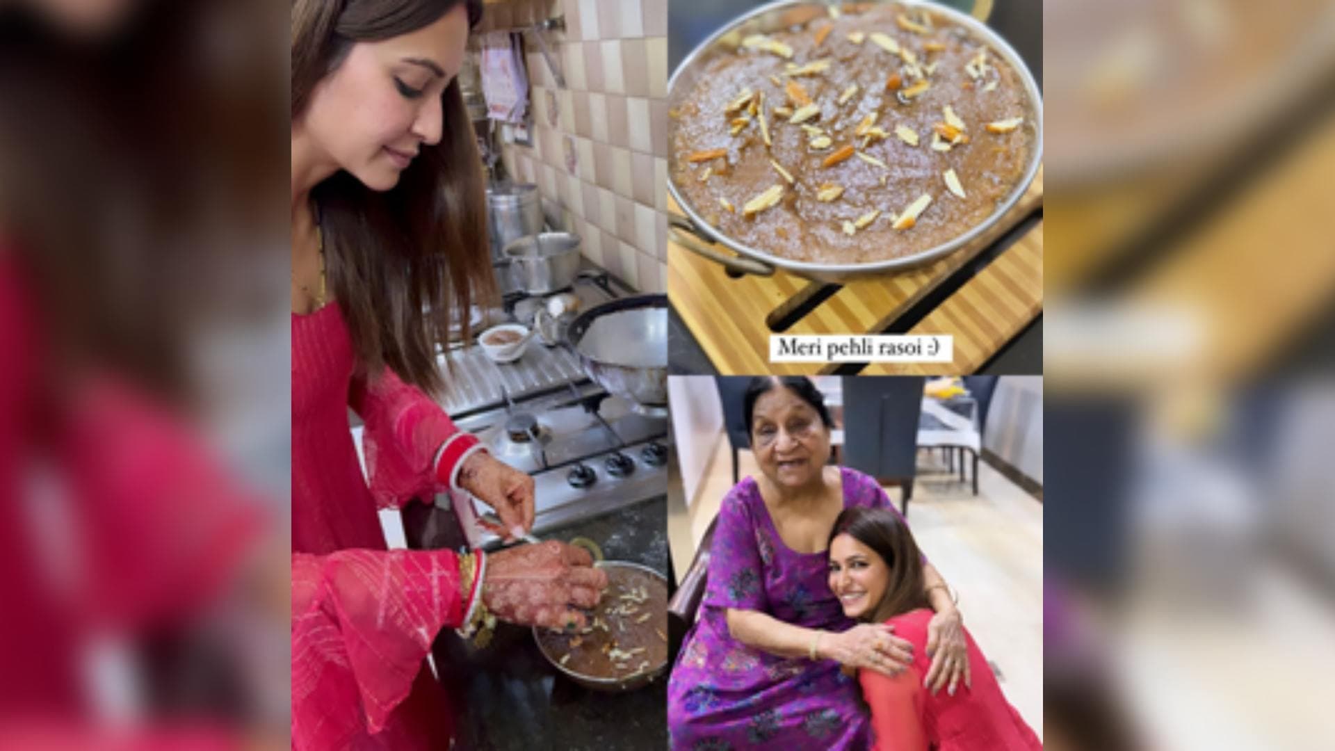 New Bride Kriti Kharbanda Cooks Halwa For Her 'Pehli Rasoi': 'Approved By Dadi'