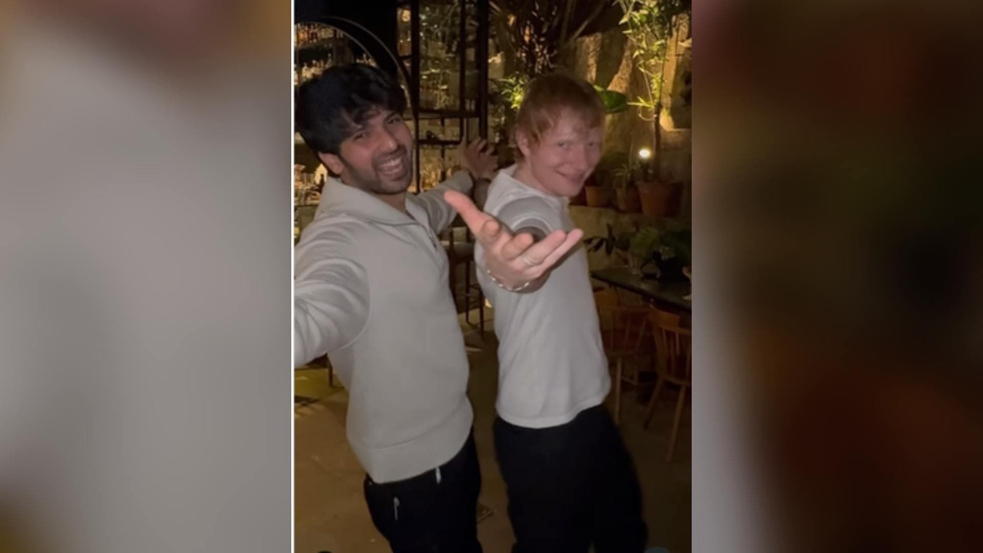 Ed Sheeran, Armaan Malik Shake A Leg To ‘Butta Bomma’ In Mumbai