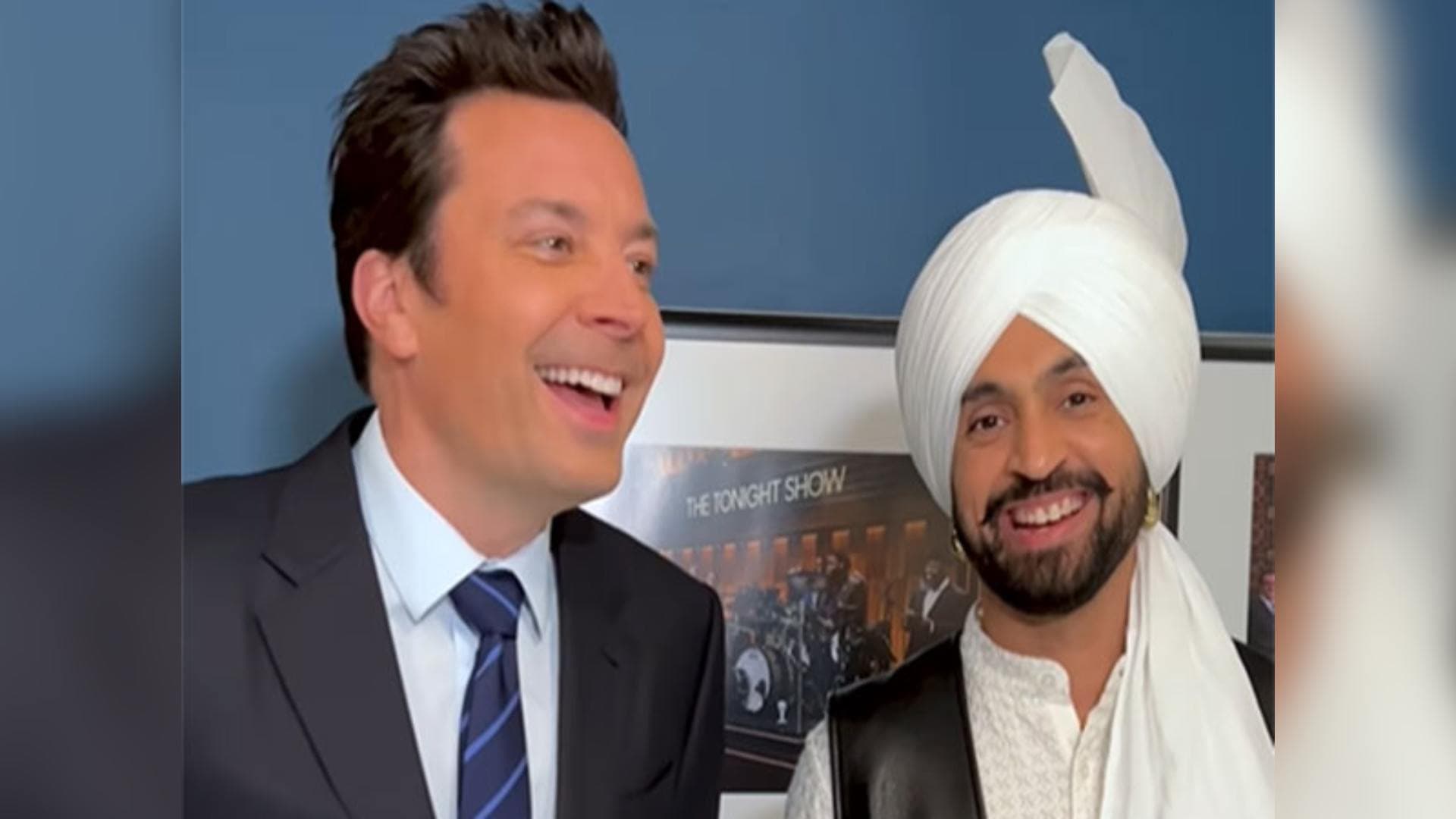 'The Tonight Show': Diljit Dosanjh Shares Hilarious Backstage Fun Clips With Jimmy Fallon