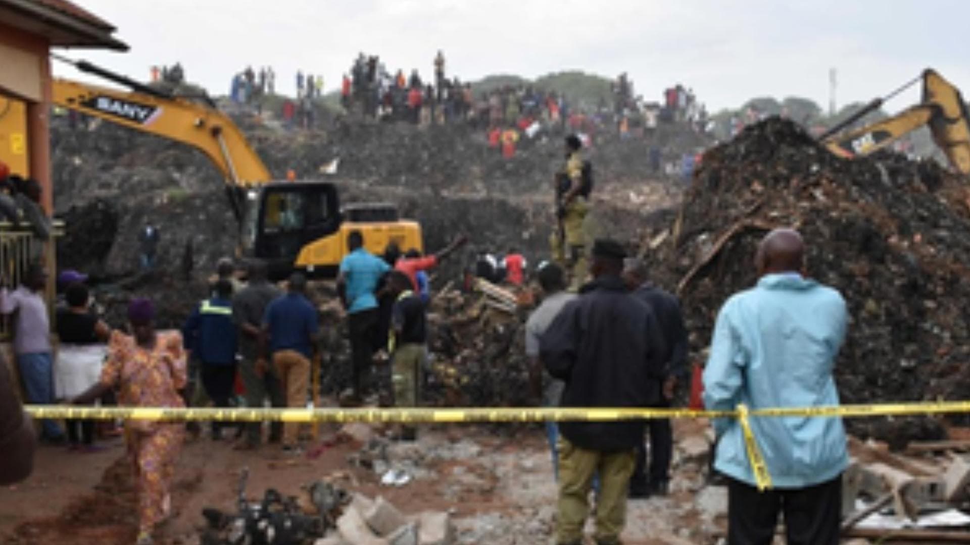 Death toll of garbage dump landslide in Uganda climbs to 18