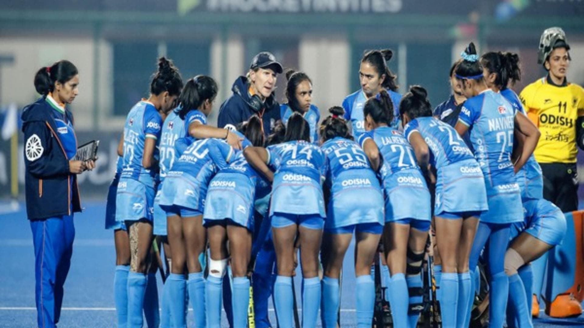 Indian Women's Hockey Team Touches Down In Bhubaneswar For FIH Pro League 2023/24