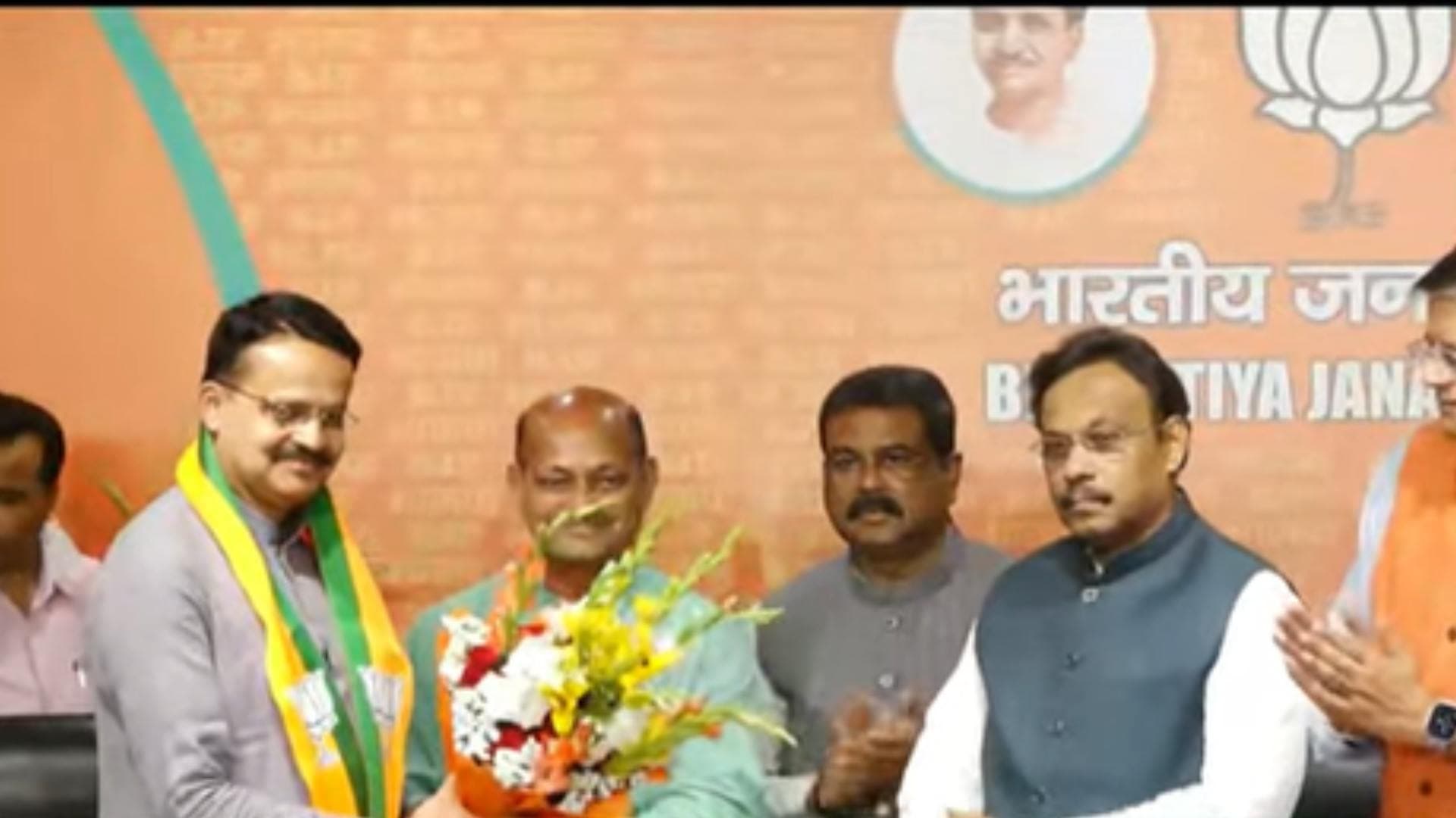 Six-Time Cuttack MP Bhartruhari Mahtab Joins BJP