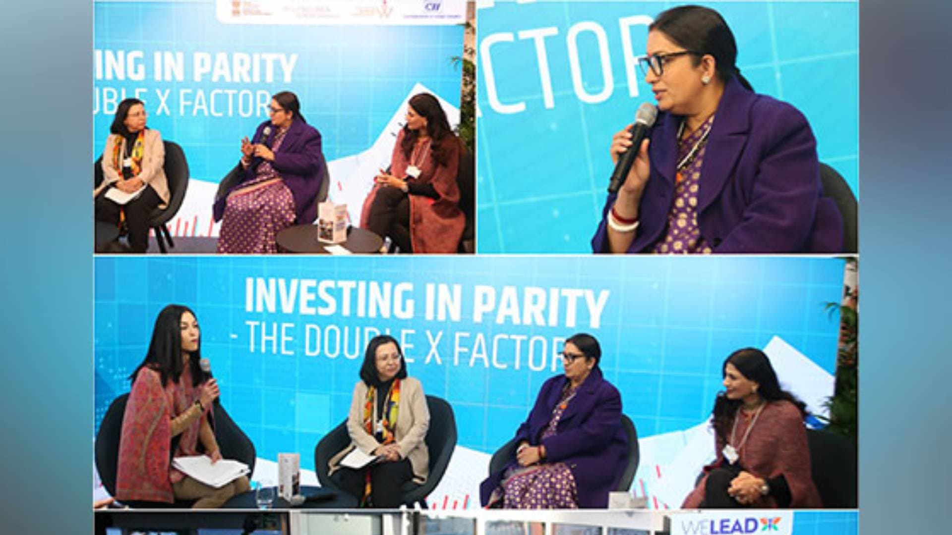 At Davos, Smriti Irani Credits PM Modi For Prioritising Sanitation, Women's Dignity