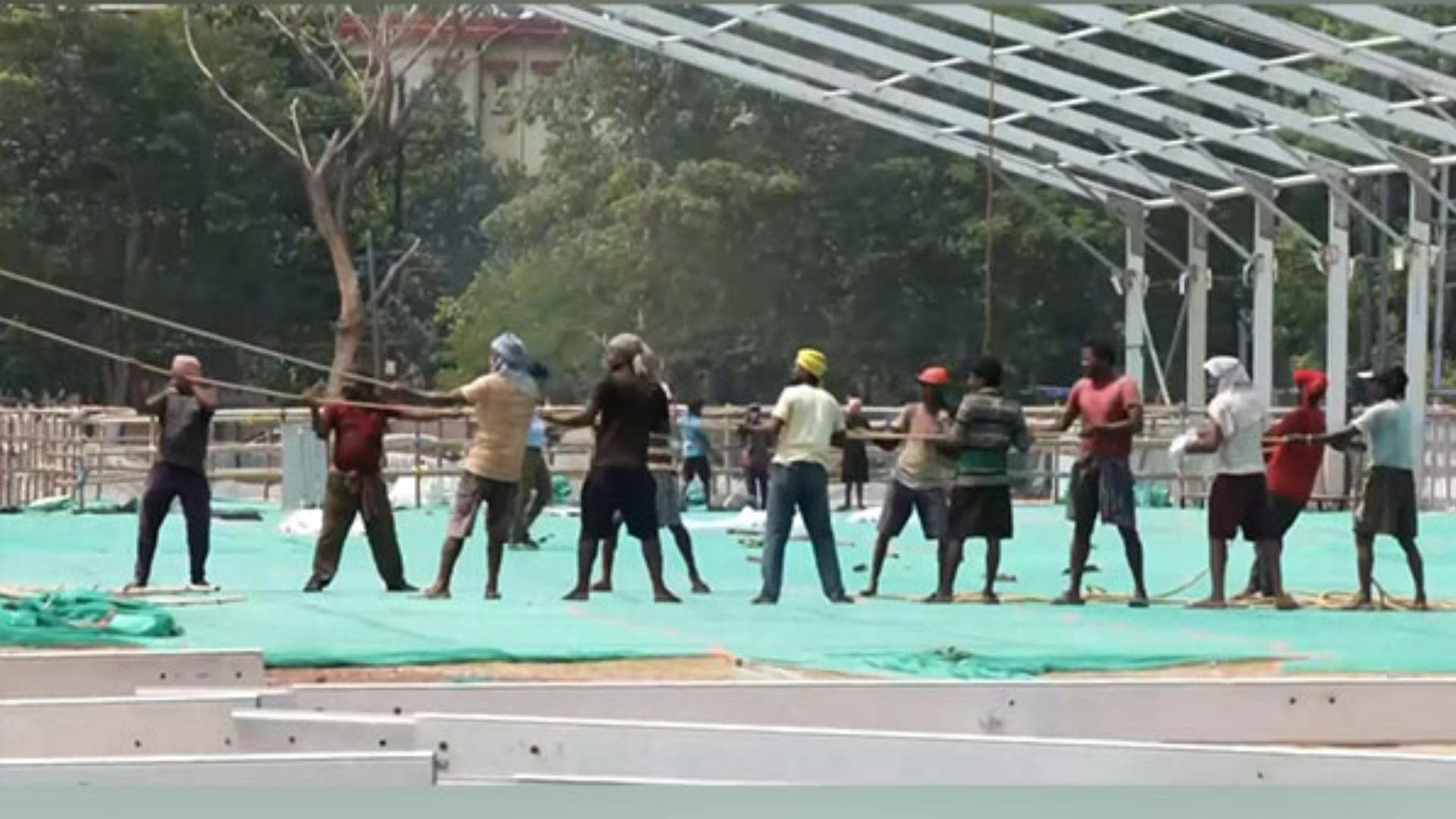 Preparations Underway For Swearing-In Ceremony Of New Odisha Chief Minister
