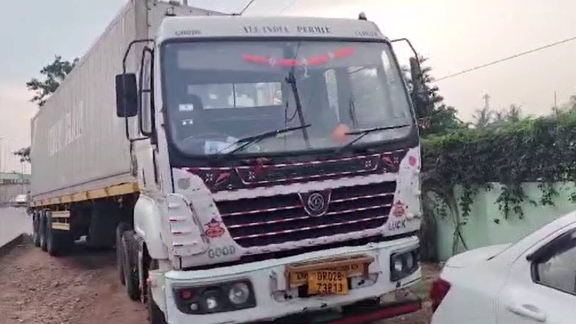 Hit And Run Case In Bhubaneswar: 4 Critical, Container Detained