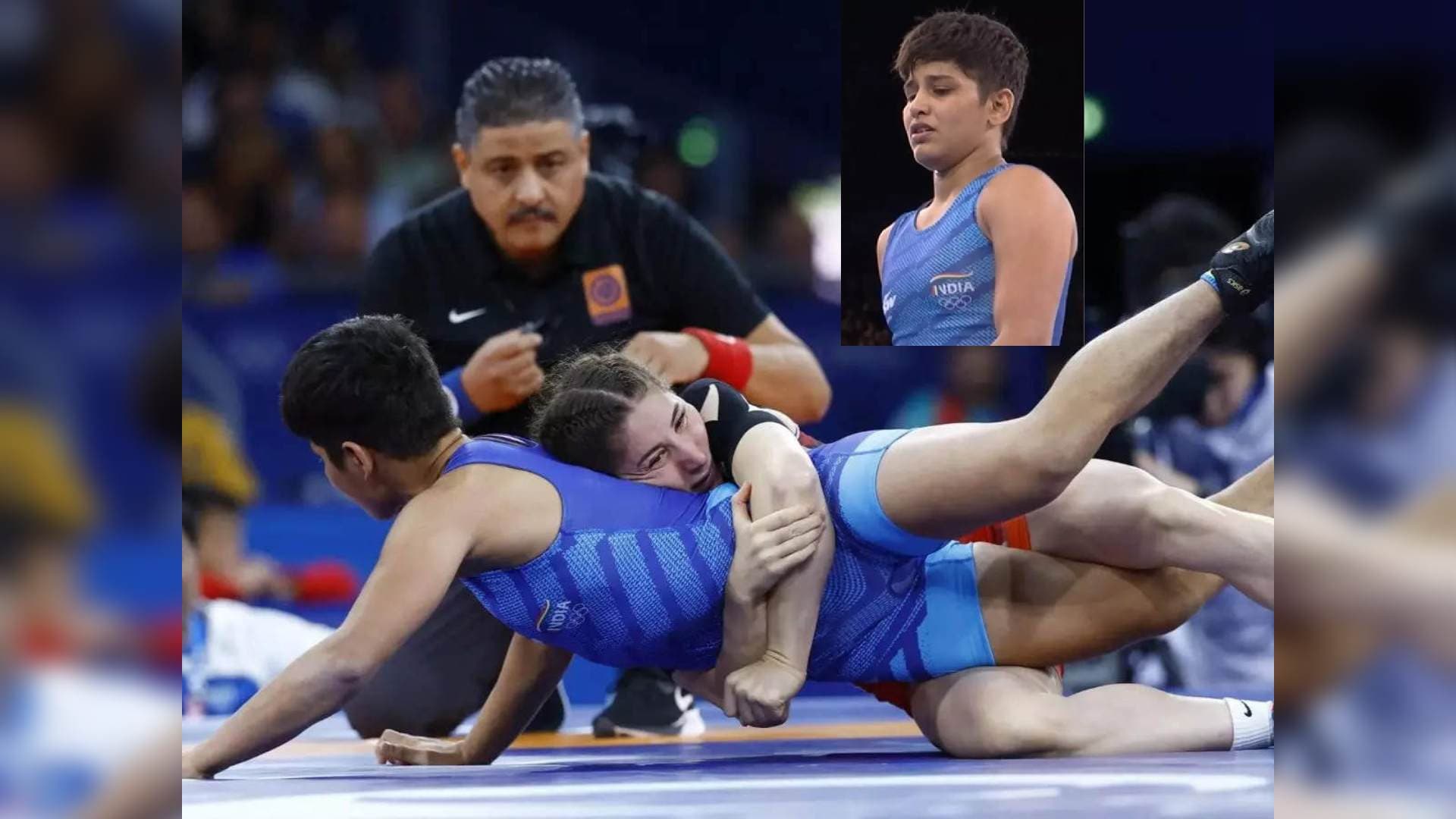 Paris Olympics: Wrestler Antim Loses Via Technical Superiority In 53kg Pre-Quarters