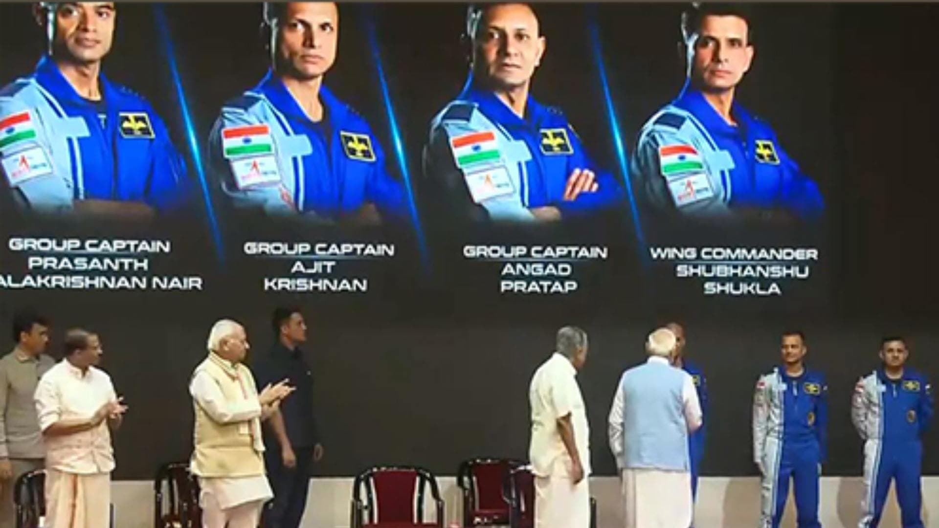 PM Modi Announces Names Of Four Member Gaganyaan Team