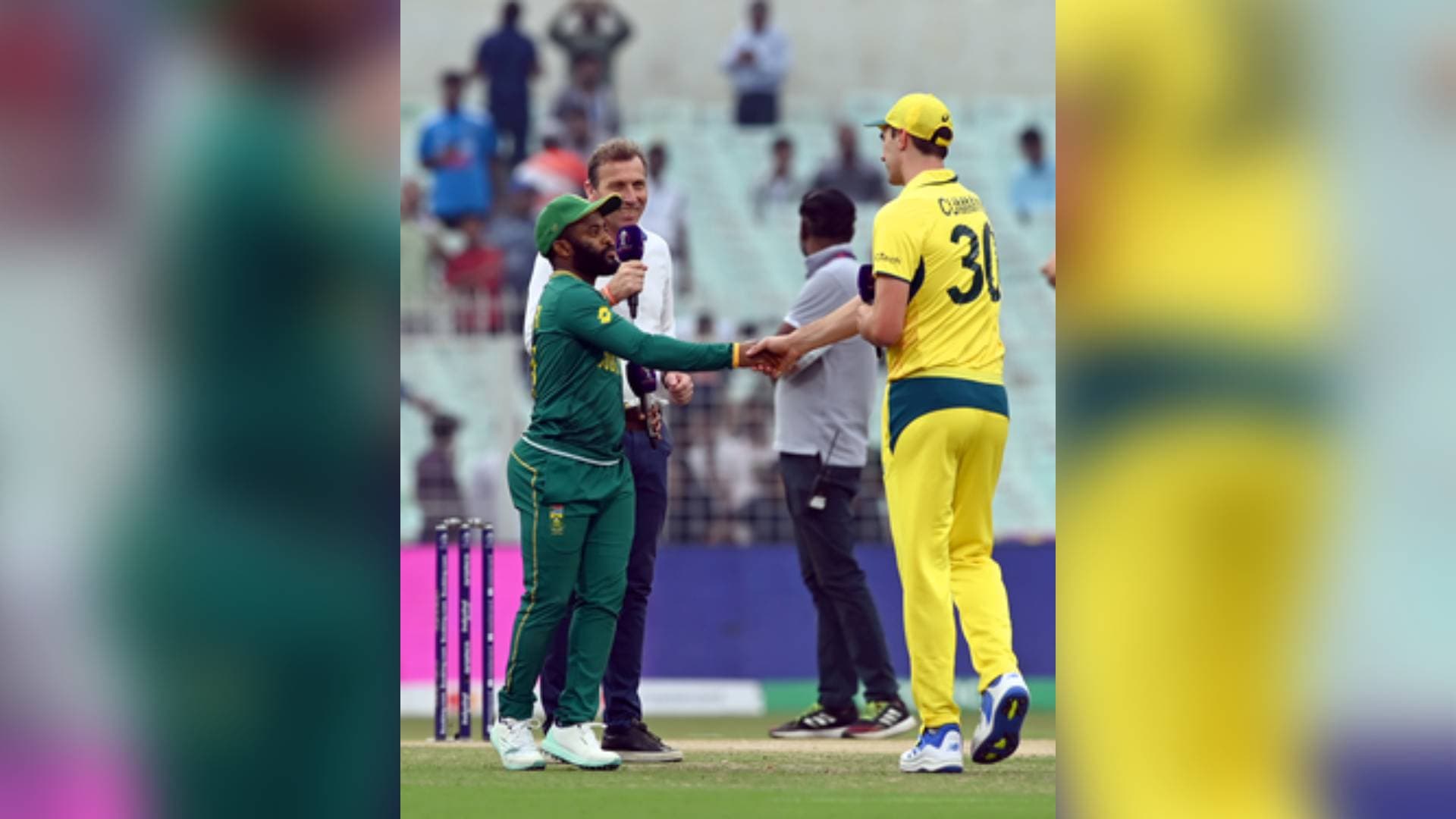 Men’s ODI WC: South Africa Win Toss, Elect To Bat First Against Australia Under Cloudy Skies