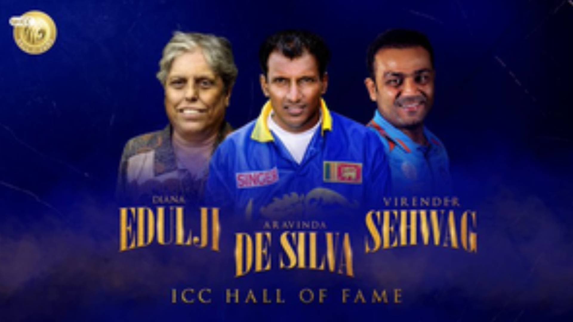 Sehwag, Edulji Among Three New ICC Hall Of Fame Inductees