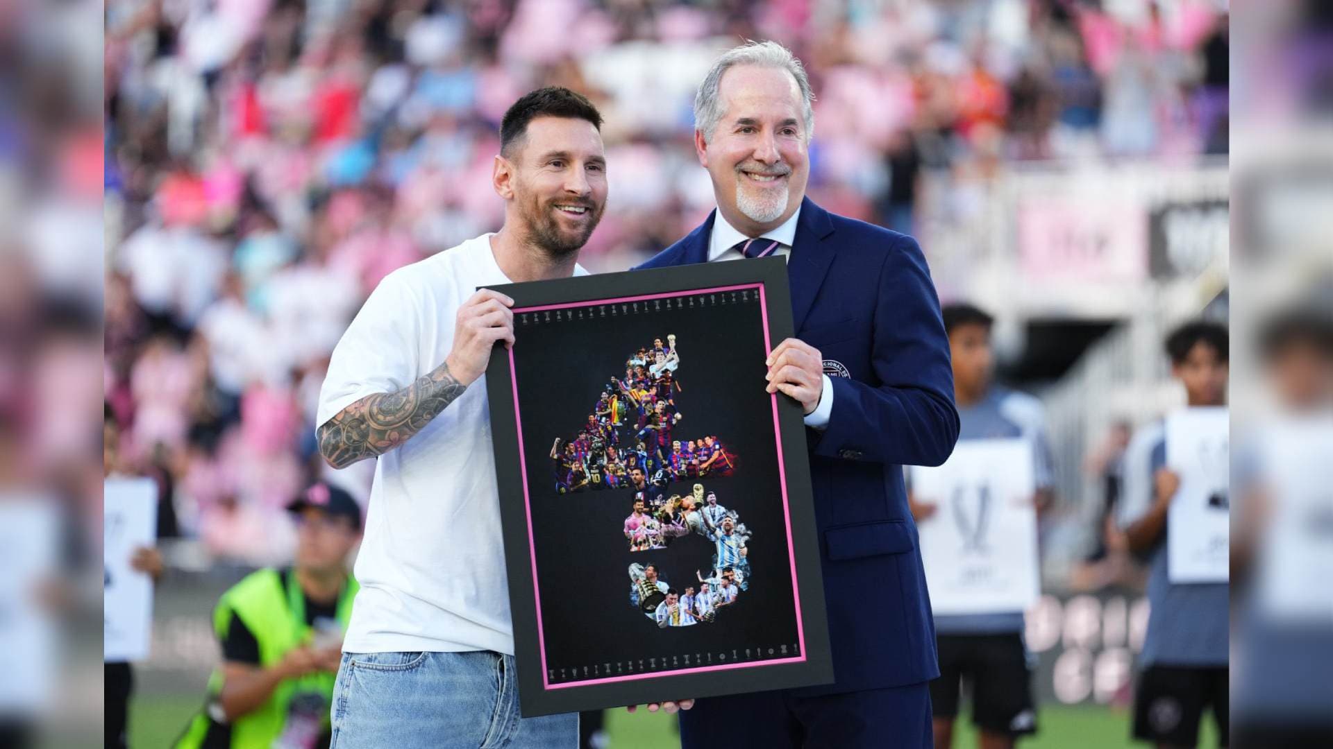 Inter Miami Honours Messi's 45 Titles Ahead Of Win Over Chicago Fire
