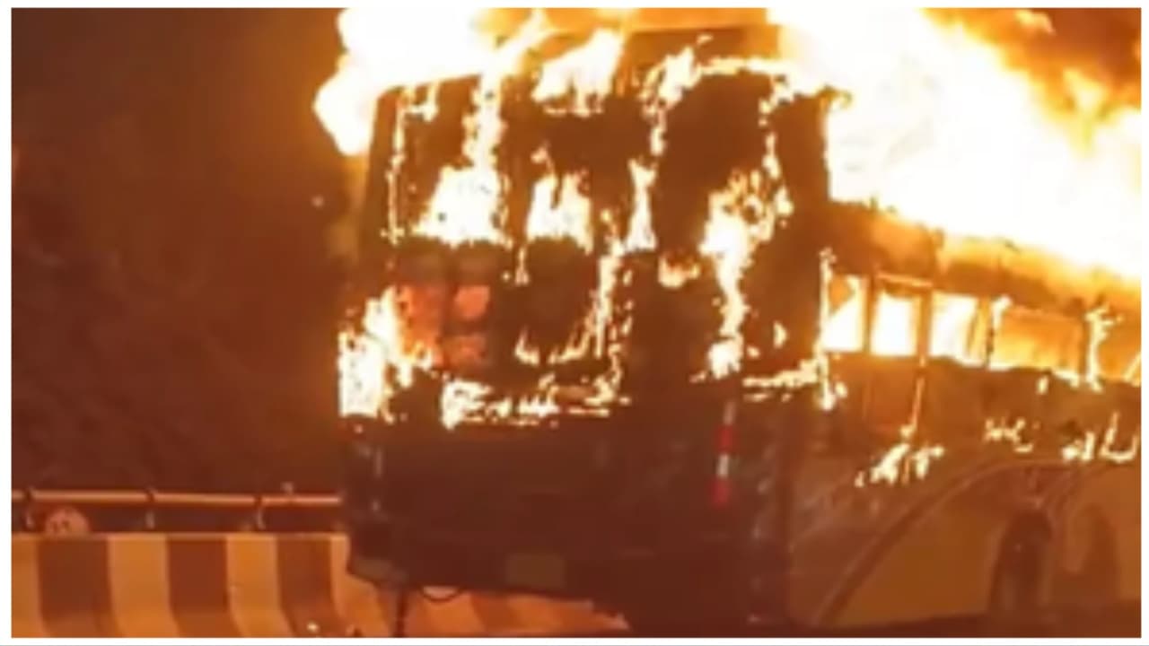 Gurugram bus fire: Two minors die, toll mounts to four