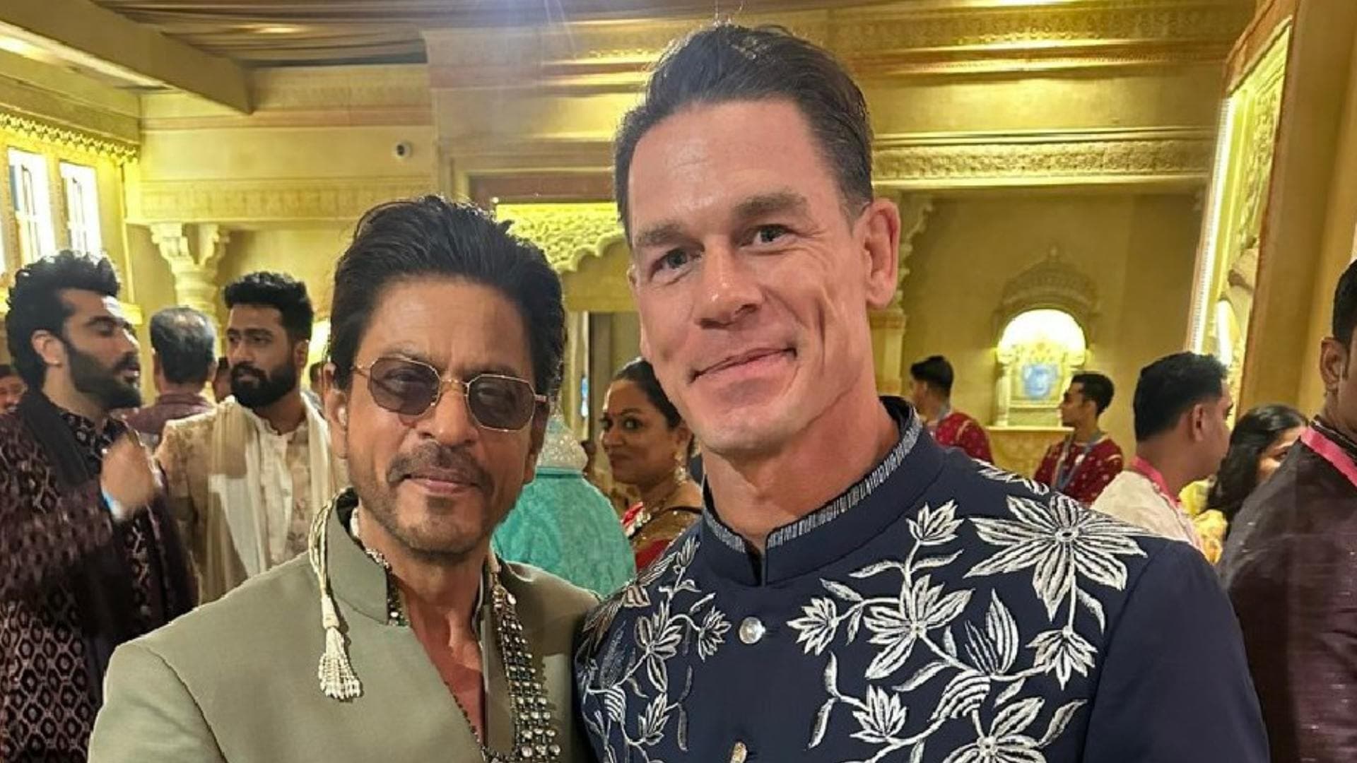 John Cena Recalls His "Starstruck" Meeting With Shah Rukh Khan