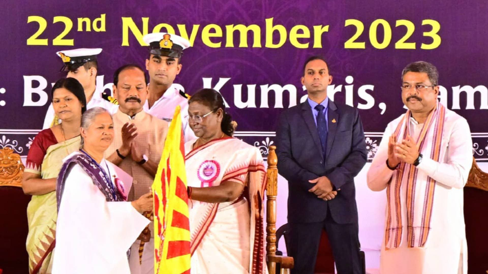 President Murmu Launches Edu Campaign ‘New Education For New India’ of Brahma Kumaris In Sambalpur