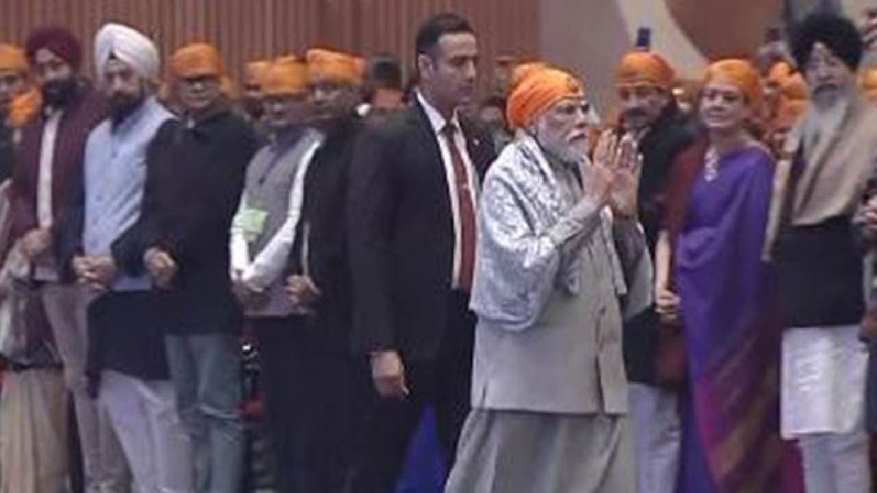 PM Modi Attends Programme Marking 'Veer Bal Diwas' In Delhi