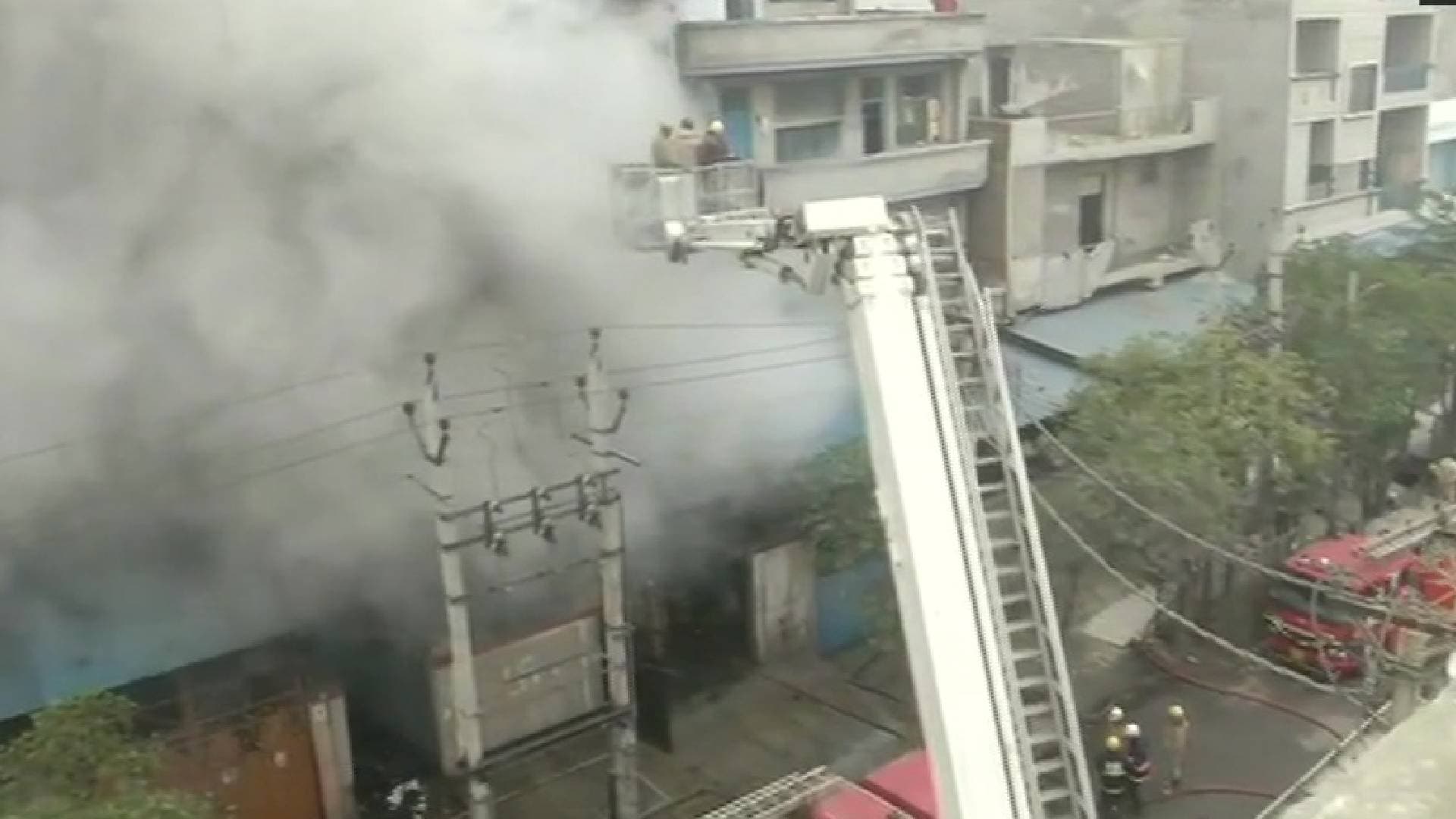 Fire Breaks Out At Factory In Delhi's Narela Industrial Area; No Casualty Reported