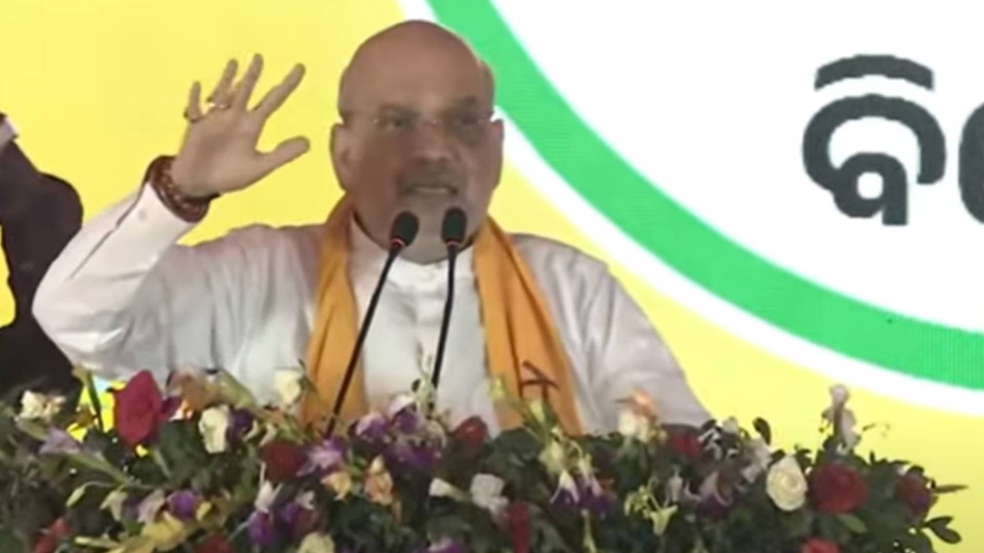 Amit Shah Launches High-Decibel Campaign In Odisha, Calls For Overthrowing 24-Yr-Old Naveen Govt