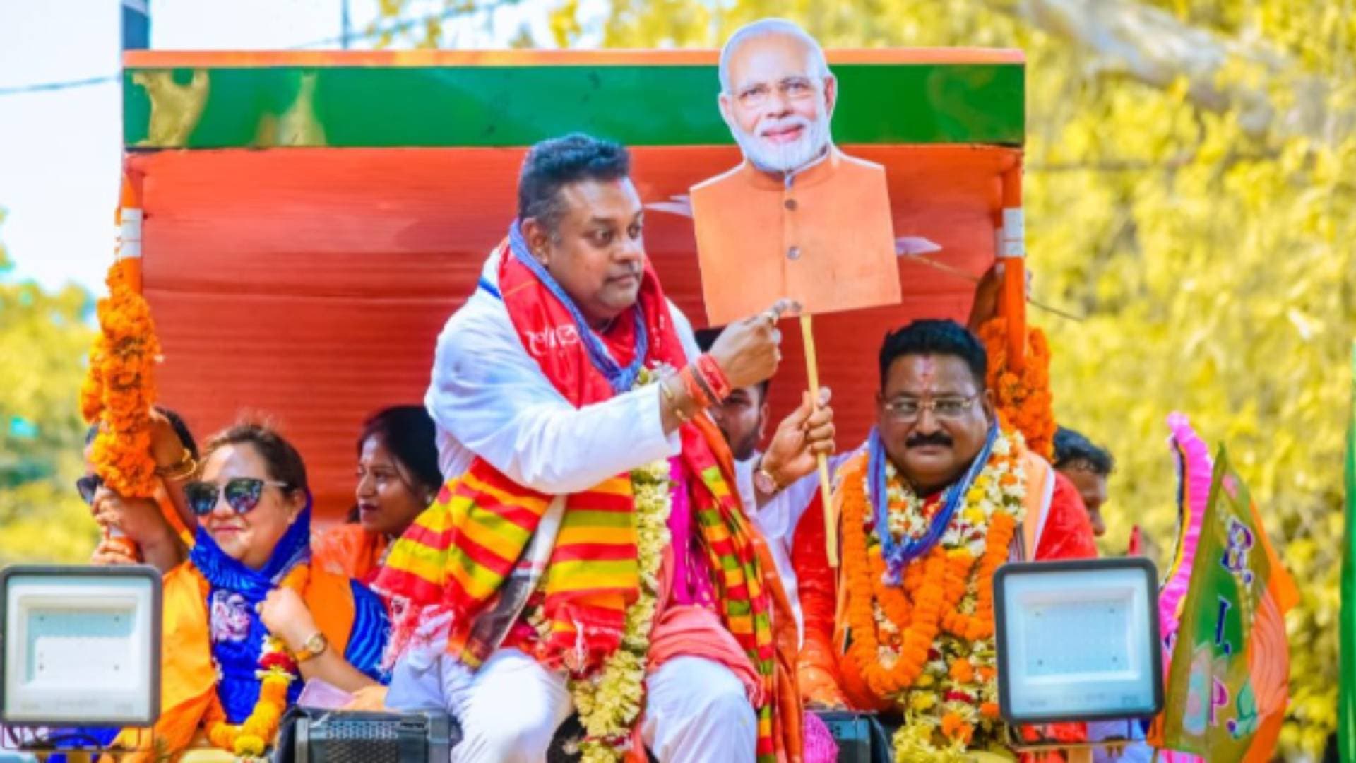 BJP Leader Sambit Patra Files Nomination For Puri Lok Sabha Seat