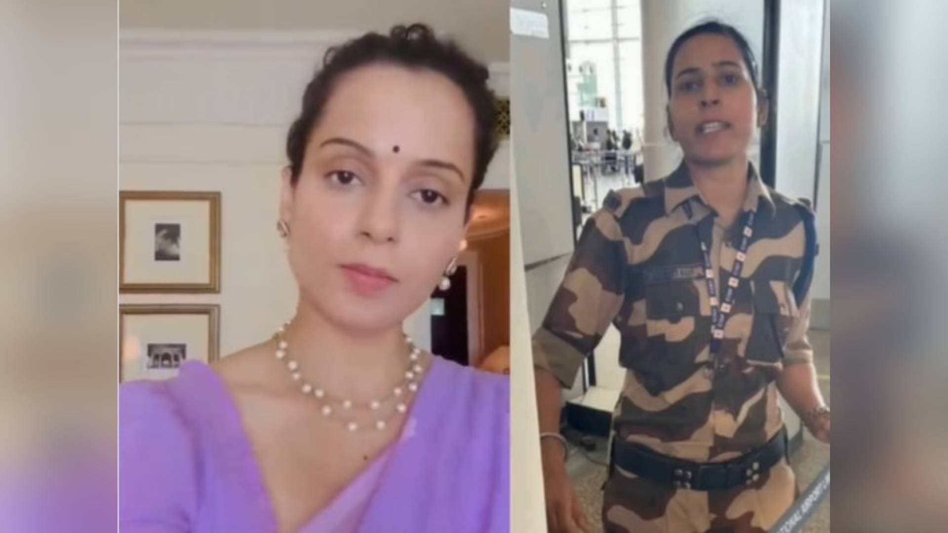 BJP MP-Elect Kangana Ranaut Slapped By CISF Constable At Chandigarh Airport