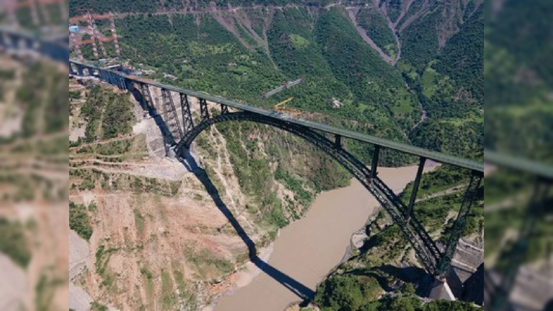 First Trial Run Of Sangaldan-Reasi Train On USBRL Successfully Completed
