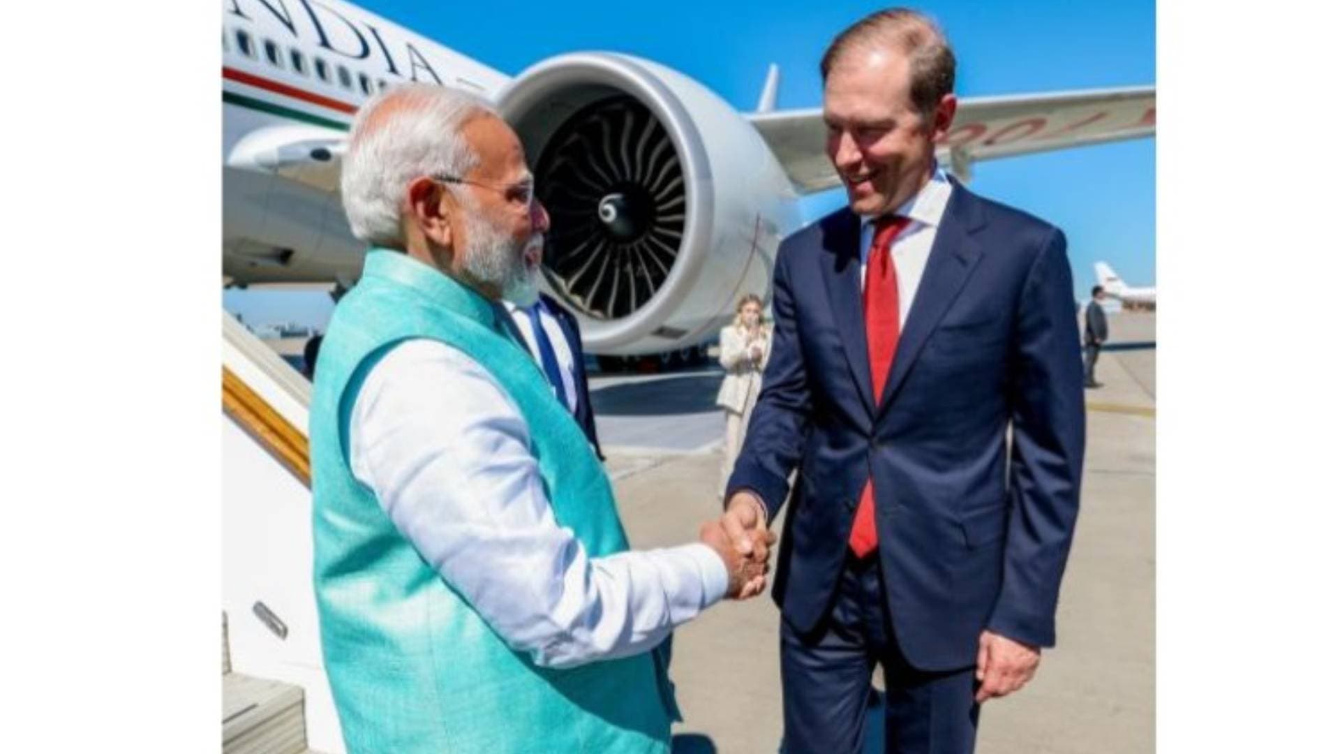 PM Modi Received By Russia’s First Deputy PM, Accorded Guard Of Honour In Moscow