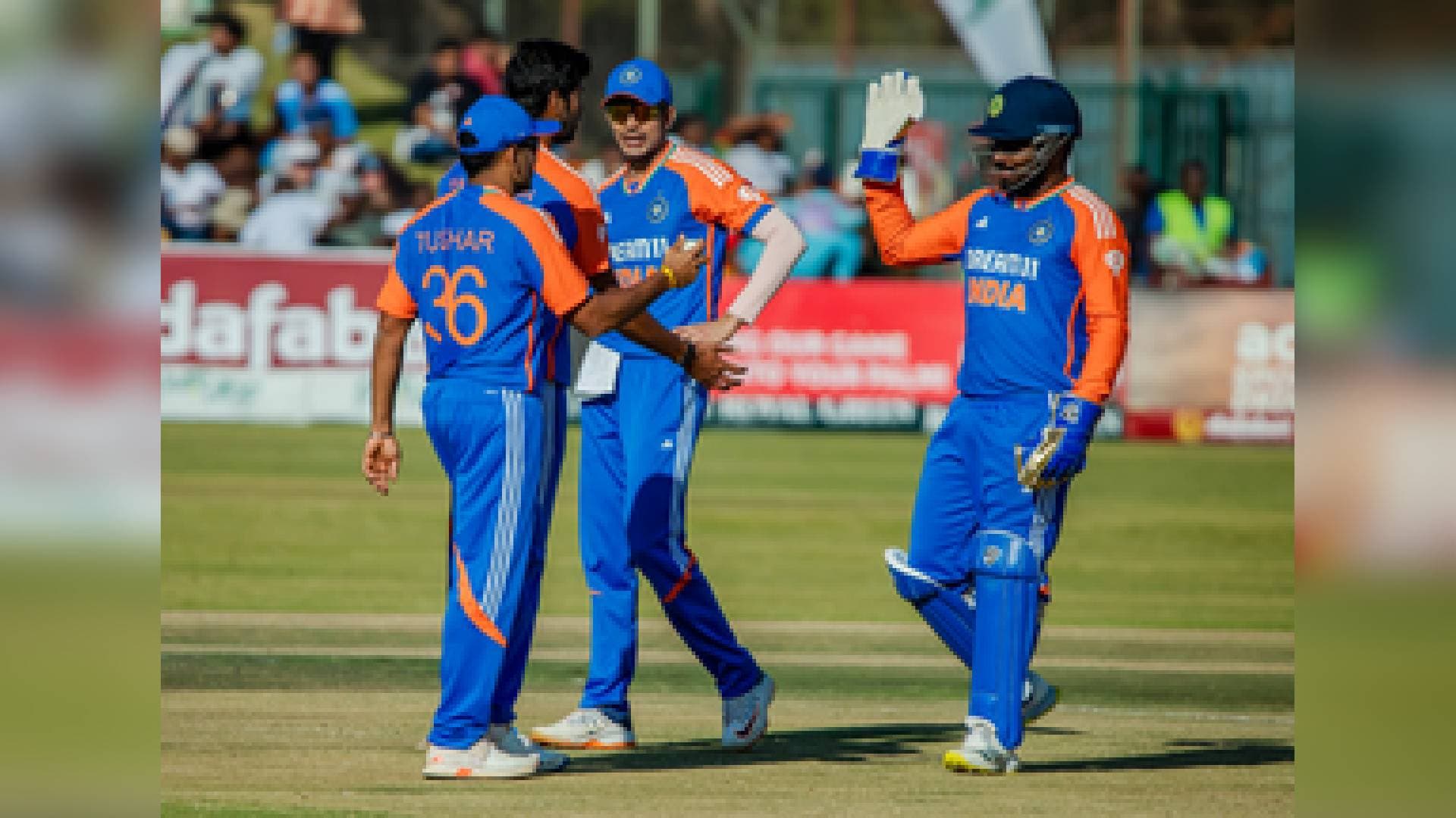 5th T20I: Sanju Samson & Mukesh Kumar Star As India Beat Zimbabwe By 42 Runs; Win Series 4-1