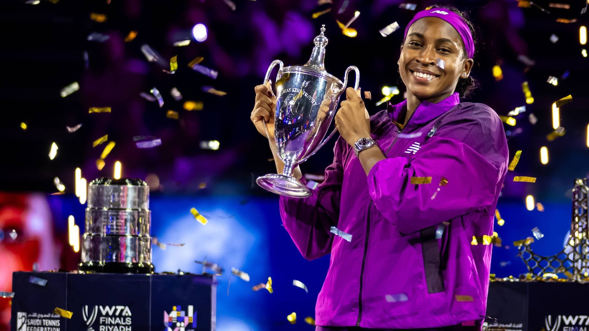 Gauff Beats Zheng In Thriller To Win WTA Finals Title