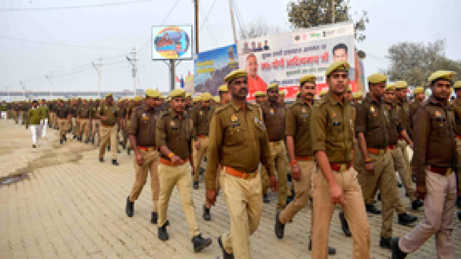 Ahead Of PM Modi's Prayagraj Visit, Security Beefed Up