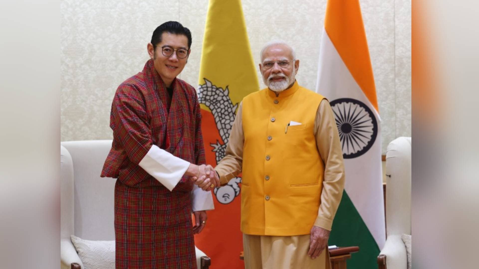 PM Modi, Bhutan King Discuss On Enhancing Bilateral Relations
