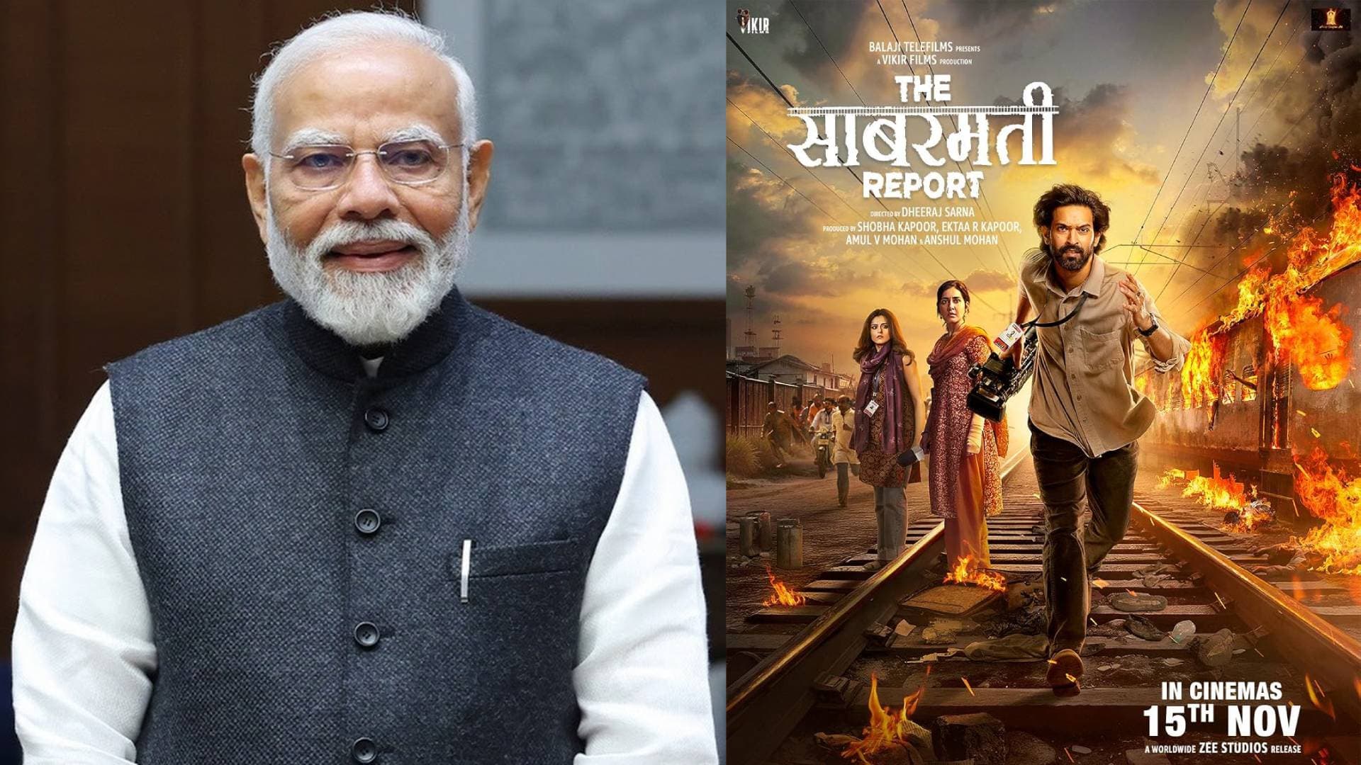 PM Modi To Watch ‘The Sabarmati Report’, Film Based On Godhra Train Burning