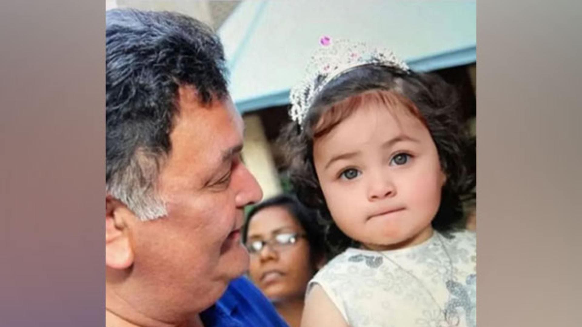 Edited Pic Of Raha With Rishi Kapoor Goes Viral, Neetu Kapoor Reacts