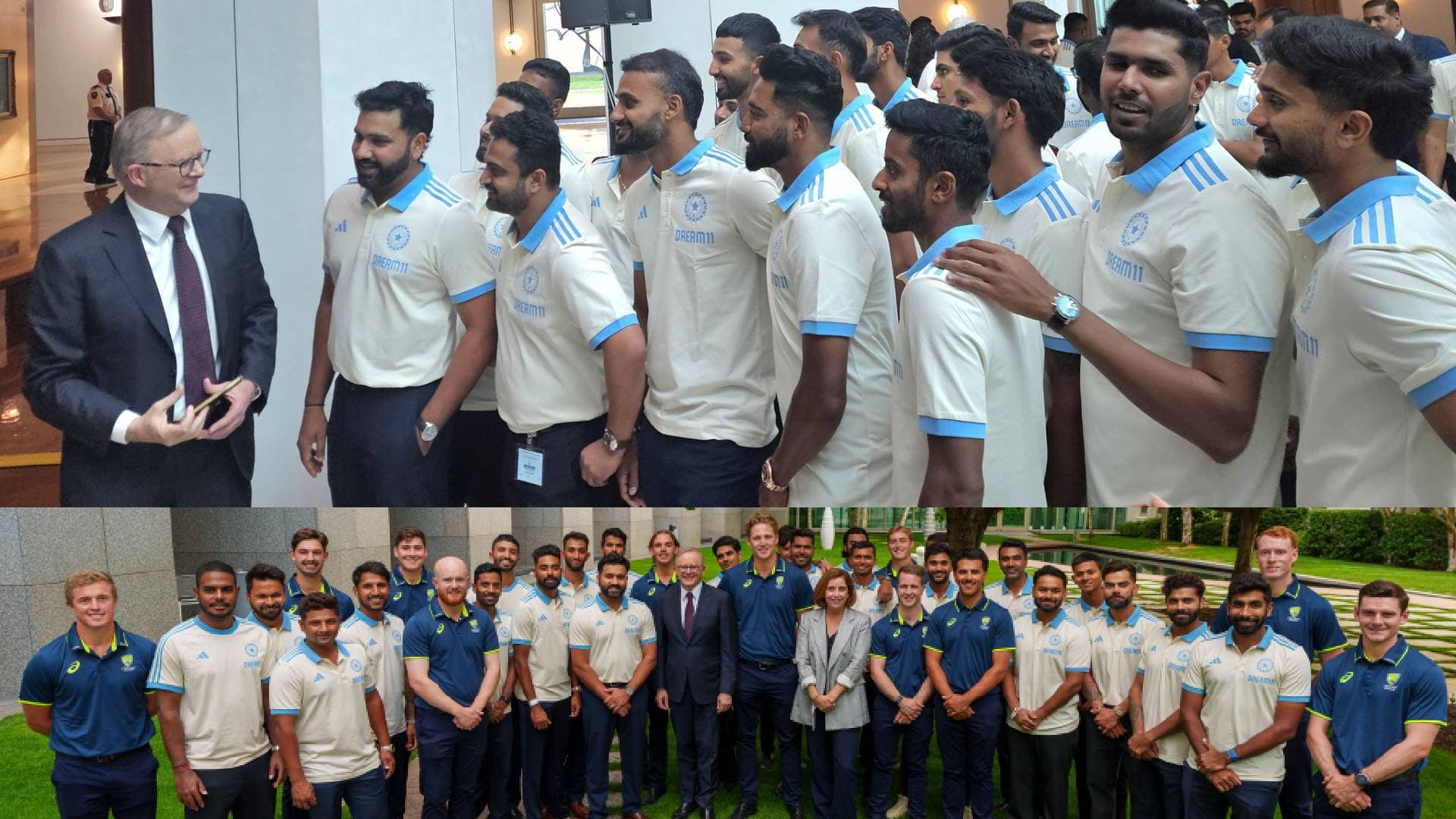 Team India Meet Australian PM Anthony Albanese In Canberra Ahead Of Tour Game